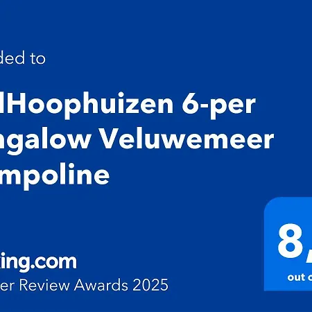 Badhoophuizen 6-per Veluwemeer Trampoline * Hulshorst